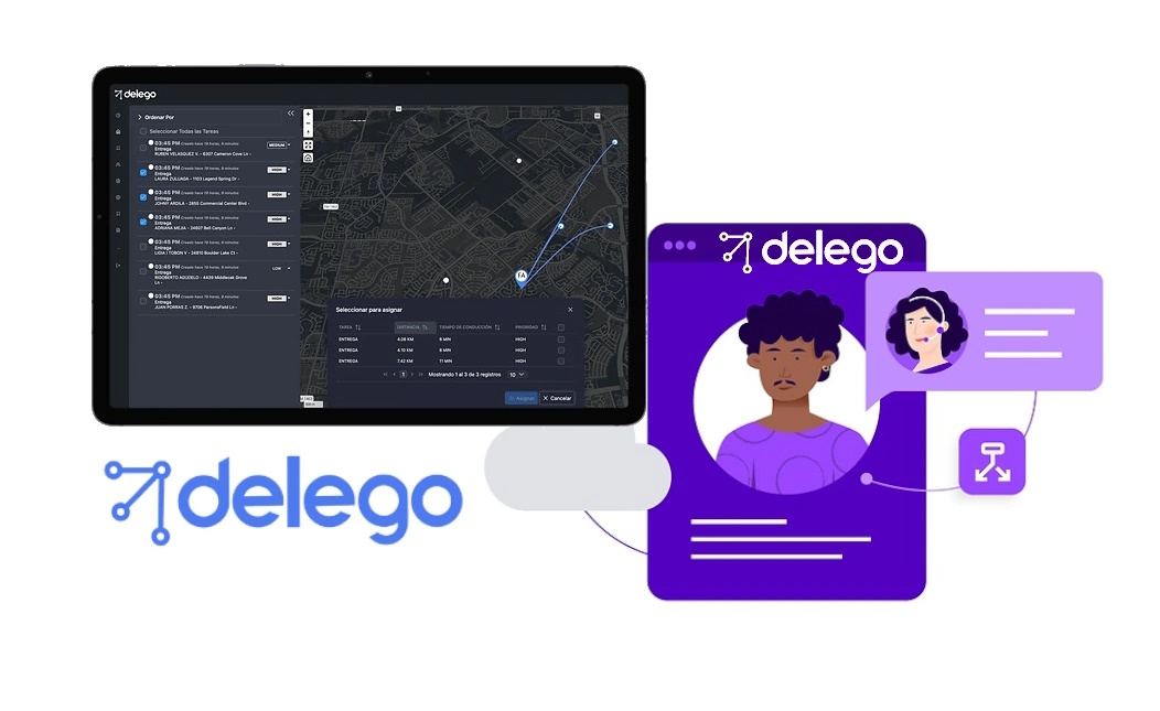 Delego software Planificador de rutas